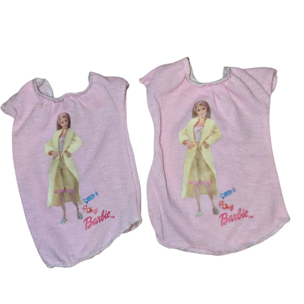 Barbie Pink Doll Nightgowns Clothing Accessory